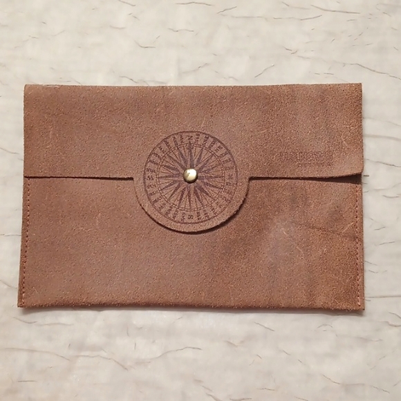 Vintage US News Personalised Travel Journal, Diary Leather Travel Notebook. - Picture 1 of 9